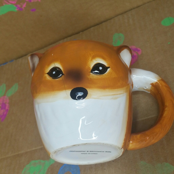 FOXY Fox Animal Shaped Coffee Mug - Picture 9 of 11